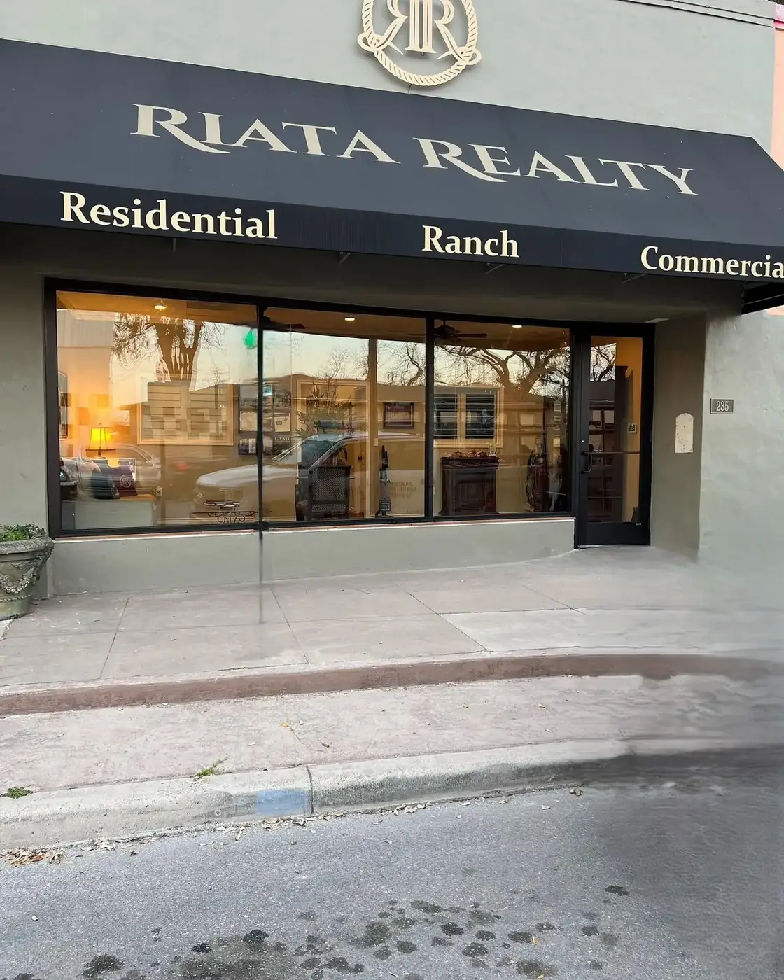 Riata Realty office storefront